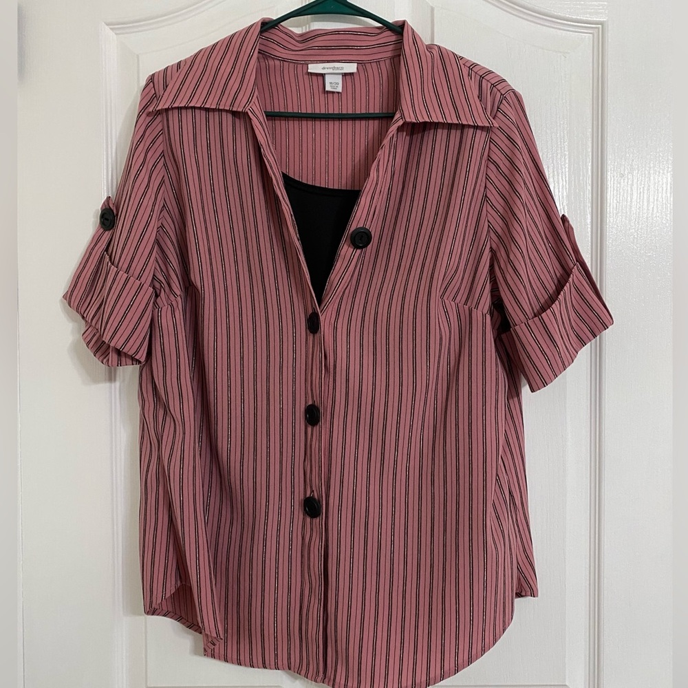 Dress Barn Blouse with attached cami